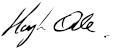Hugh Orde signature