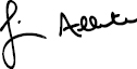 Jim Allister signature
