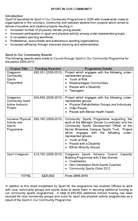 Craigavon's Sport in Our Community Programme Report 06 -10.pdf