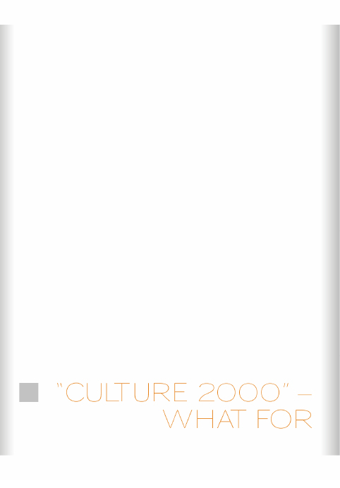 Correspondence from Consultancy centre for European Cultural Programmes