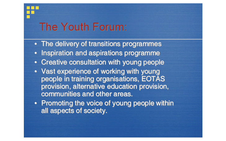 Northern Ireland Youth Forum submission