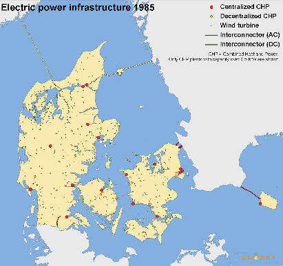 electric power infrastructure 1985