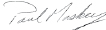 Signature of Paul Maskey