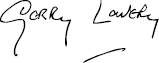 signature - Gerry Lavery