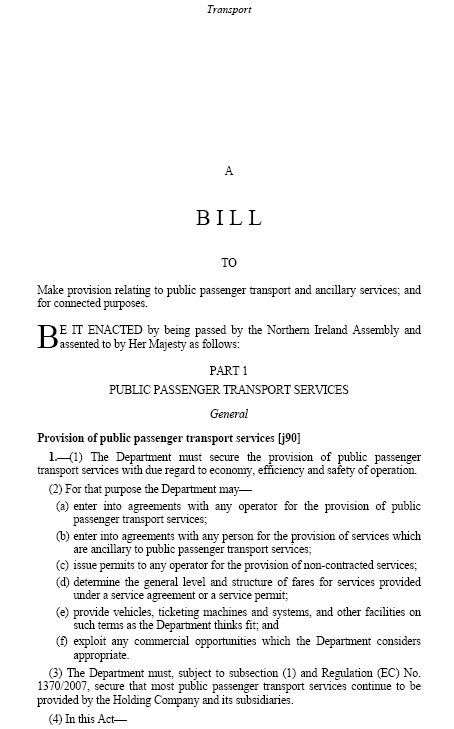 Transport Bill