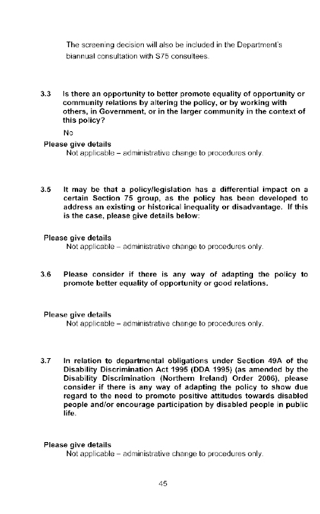 Policy Proposals for a Roads (Miscellaneous Provisions) Bill