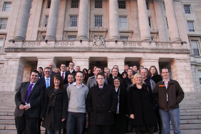 A group picture of those who attended the tweetup.