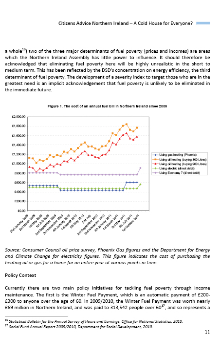 Citizen Advice Report