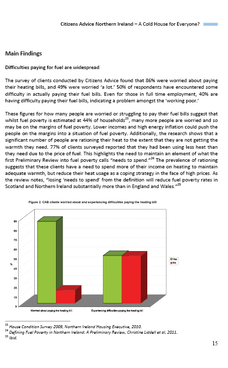 Citizen Advice Report