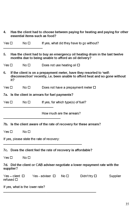 Citizen Advice Report