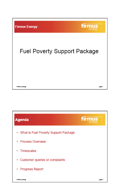 Firmus Energy submission