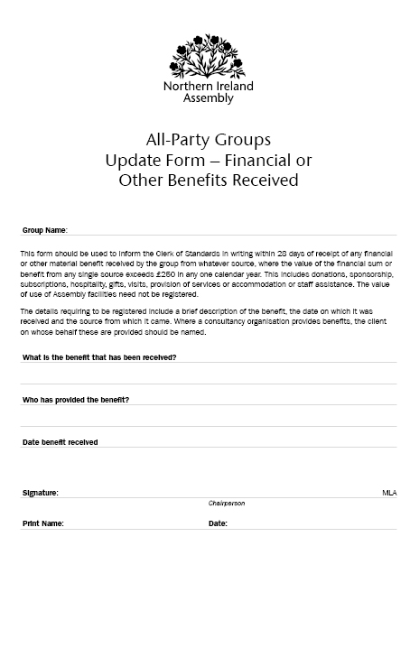 All-Party Groupr Registration Form