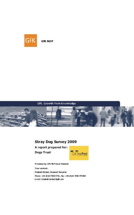 Stray Dog Survey 2009