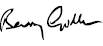 Barry Gilligan signature