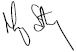 Signature - Mervyn Storey MLA