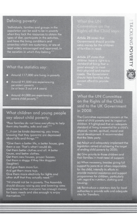 Police Briefing  - Child Poverty leaflet