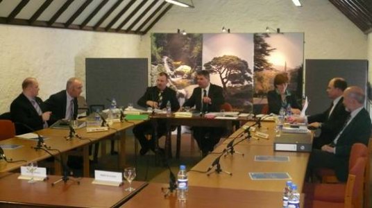Committee Meeting in Castlewellan Forest Park 