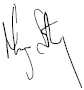 Mervyn Storey MLA Signature