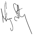 Mervyn Storey Signature
