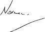 Norman Irwin Signature