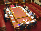 Committee for Employment and Learning meeting in the Senate Chamber