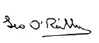 Leo O'Reilly's signature