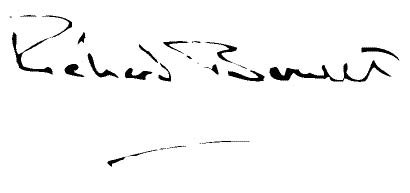 signature of Richard Barnett