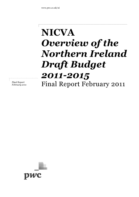 Northern Ireland Council for Voluntary Action (NICVA), 10 February 2011