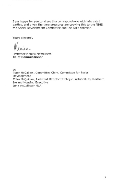 Northern Ireland Human Rights Commission submission