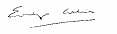 Evelyn Collins Signature