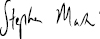 Stephen Martin Signature